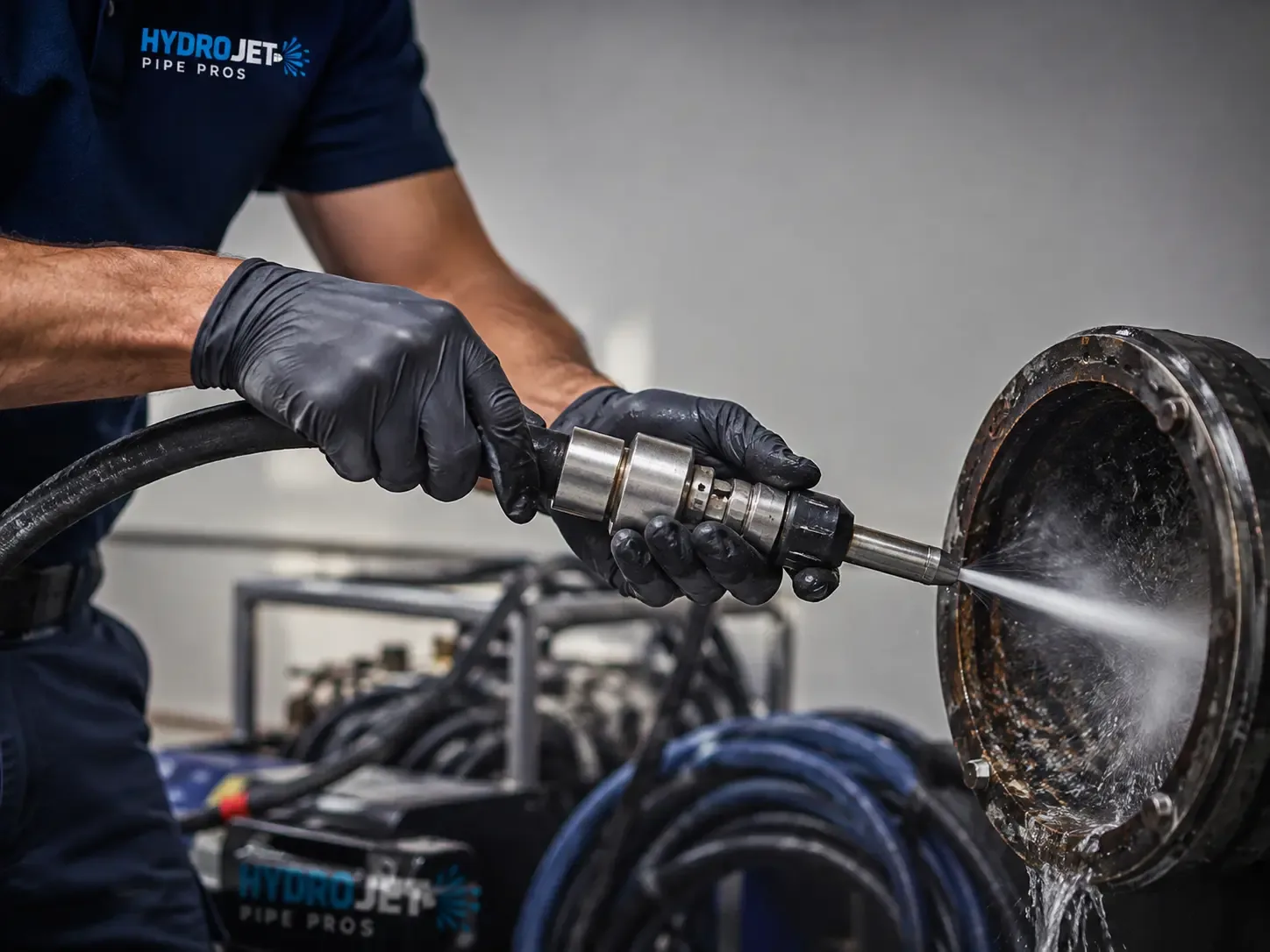 Hydro Jet Pipe Descaling in Marshall, WA